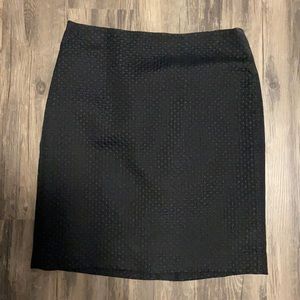 Black Banana Republic pencil skirt
